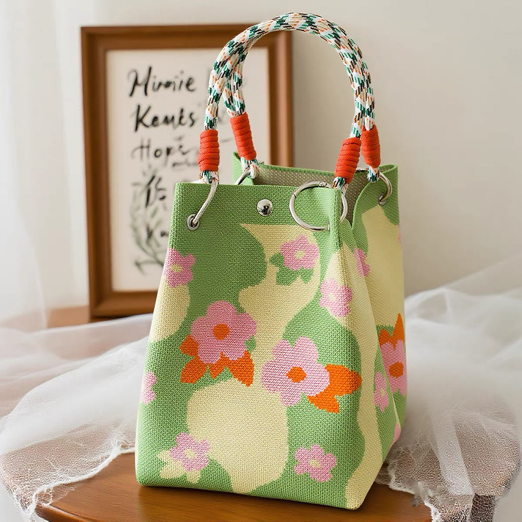 Handmade Mini Tote Bag - Foldable & Easy to carry